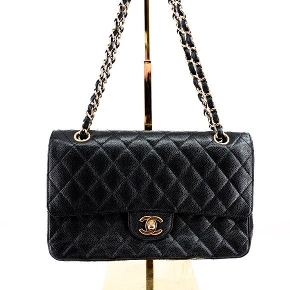 Chanel Quilted Caviar Classic Medium Double Flap Bag - Picture 2 of 6
